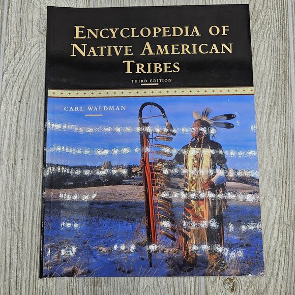Encyclopedia of Native American Tribes Carl Waldman 3rd Edition Softcover Histor - Picture 1 of 11